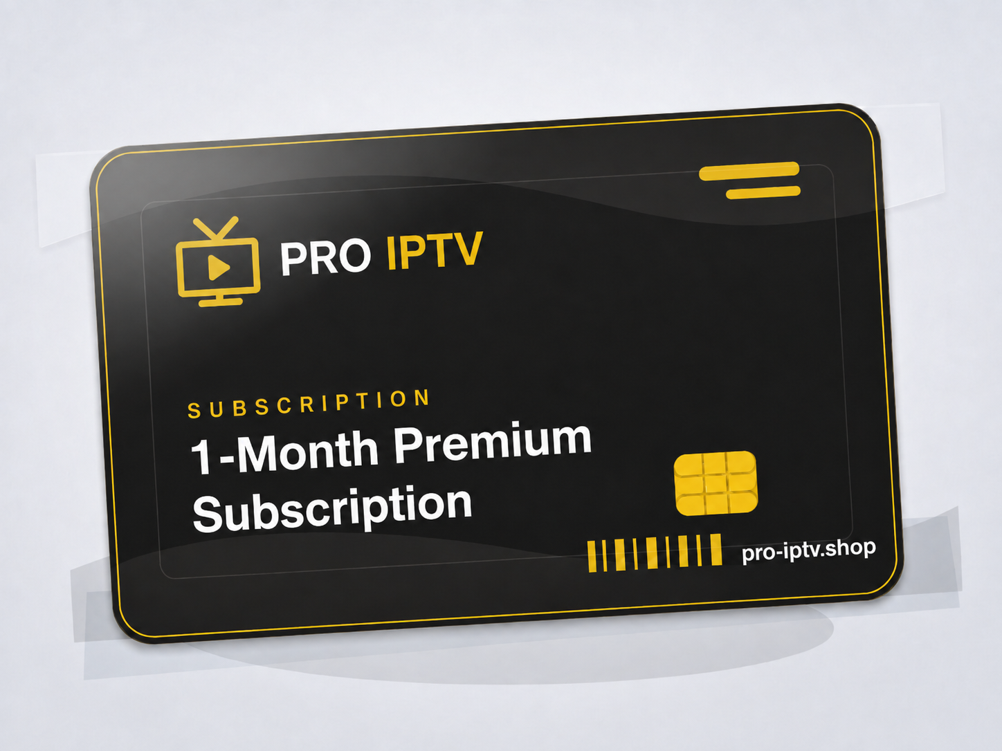 IPTV 1 Monat Premium Abonnement von PRO IPTV